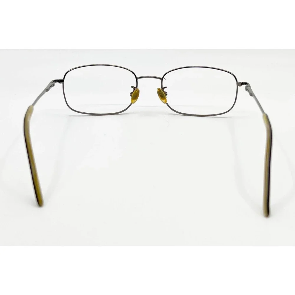 Nautica Eyeglasses Mens Gunmetal N7114 032 Metal Rectangular 53-18-140